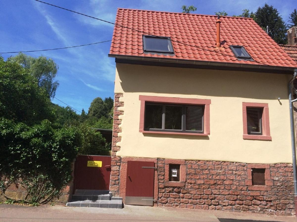 Ferienhaus In Der Erlebach Elmstein Bagian luar foto